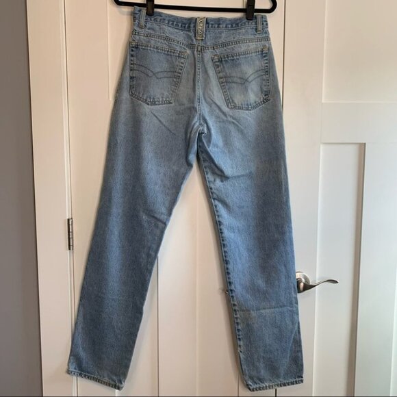 Vintage Bugle Boy Light Wash Straight Leg Jeans - Picture 5 of 13